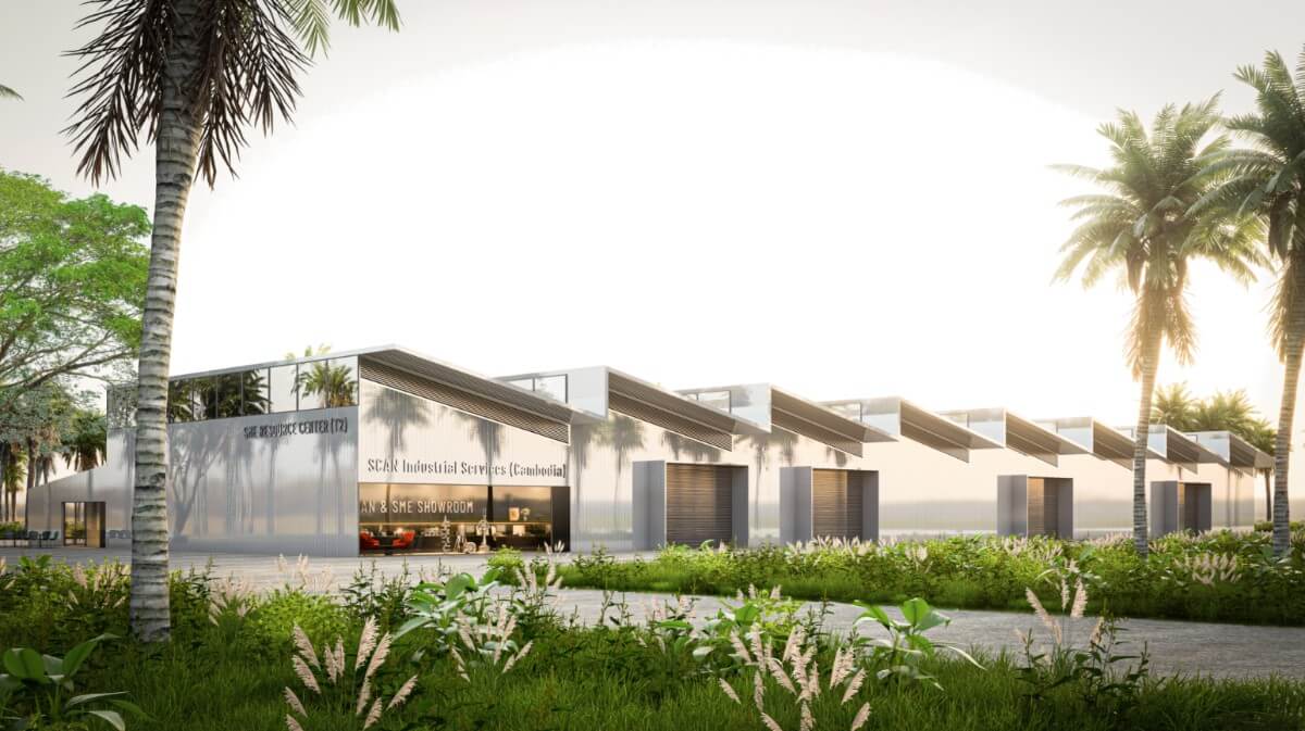 SME Manufacturing Cluster — industrial production zone built to EU standards